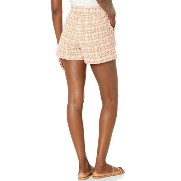 Trina Turk 'Magnifico 2' Jacquard Shorts, Slushie/Whitewash - Picture 2 of 3